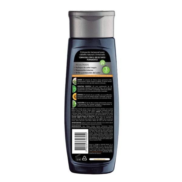 Mascarilla capilar coloursafe negro x 300 ml - Imagen 2