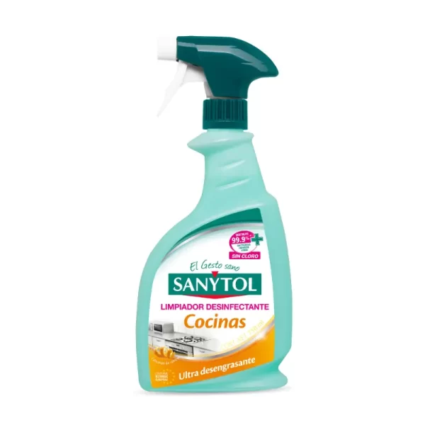 Sanytol Limpiador desinfectante cocinas fresh x 750 ml